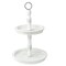 20 in 2 Tier Whitewashed Wooden DESSERT STAND Cupcake Serving Tray Party Events